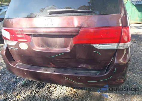 2009 Honda Odyssey Ex from USA, damaged, VIN 5FNRL38429B008753